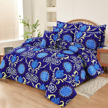 Premium Summer King Size Comforter Set - 7-Piece A43