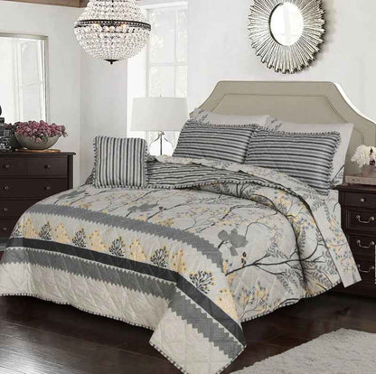 Premium Summer King Size Comforter Set - 7-Piece N29