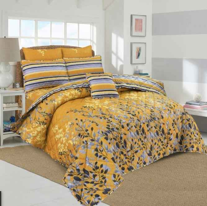 Premium Summer King Size Comforter Set - 7-Piece M7