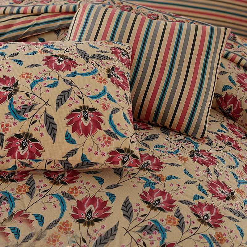 Premium Summer King Size Comforter Set - 7-Piece A45