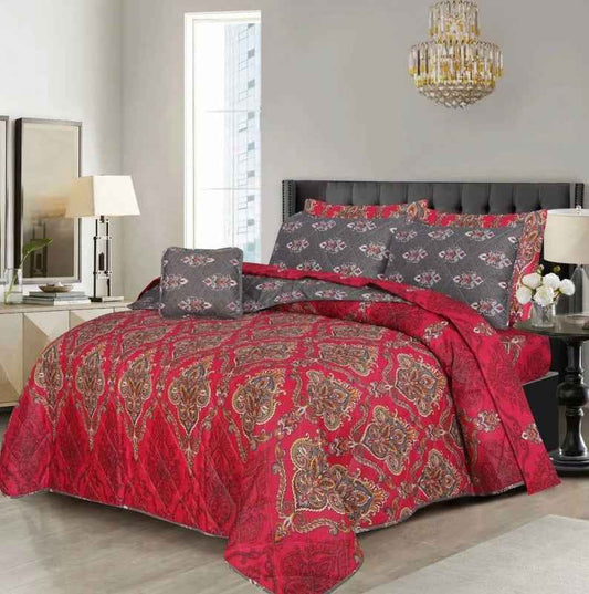 Premium Summer King Size Comforter Set - 7-Piece A6