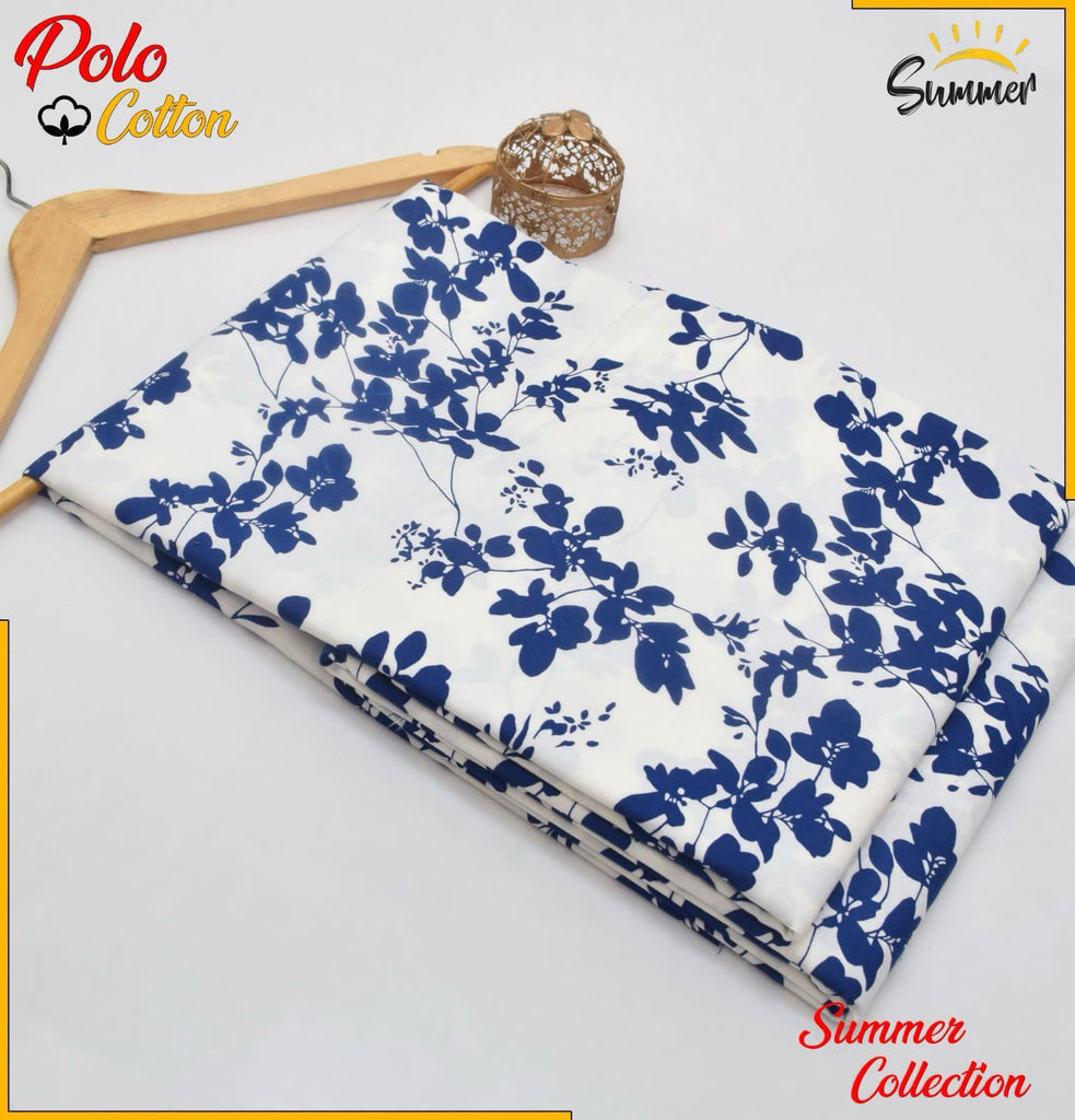 2 Piece – Cotton Digital Print Suit ( Design J-34)