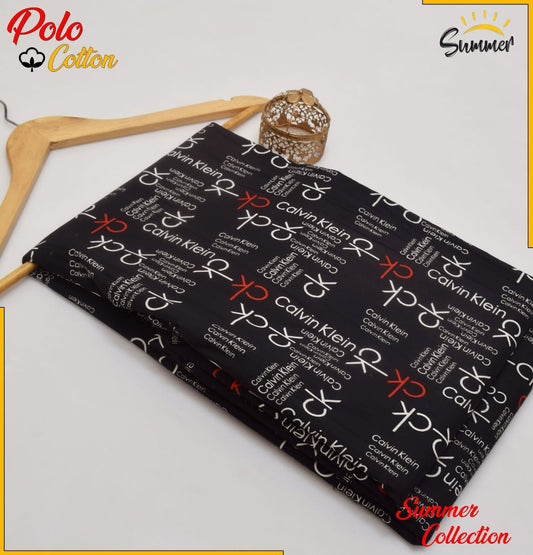 2 Piece – Cotton Digital Print Suit ( Design J-35)