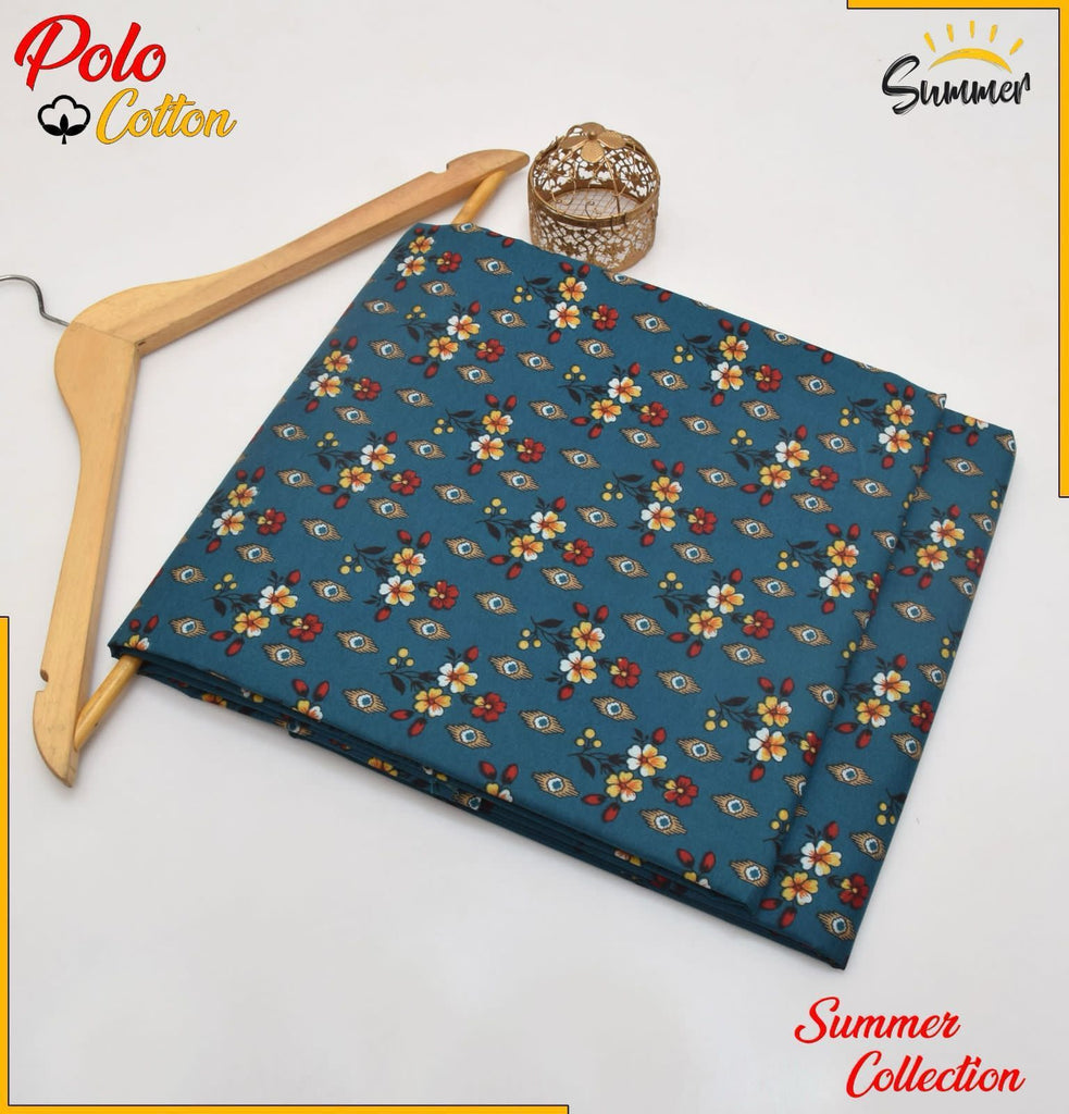 2 Piece – Cotton Digital Print Suit ( Design J-40)