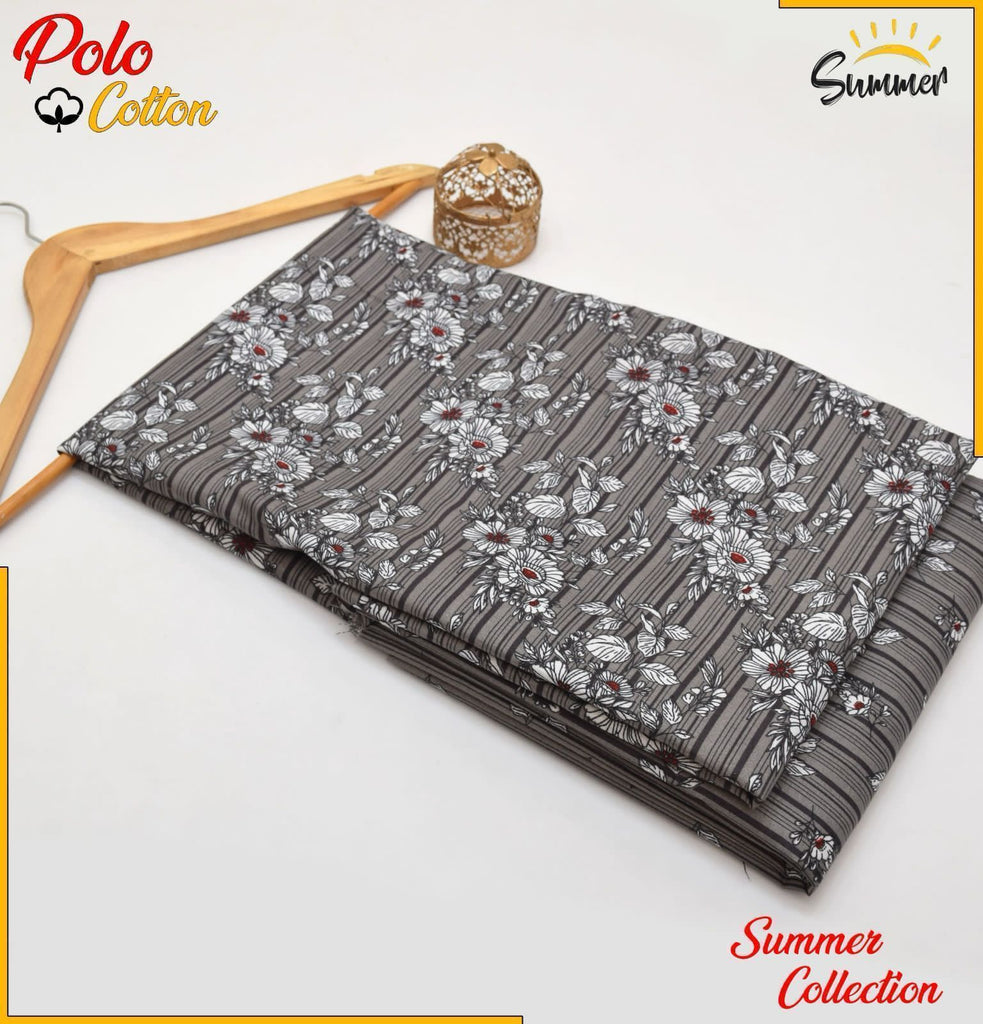 2 Piece – Cotton Digital Print Suit ( Design J-46)