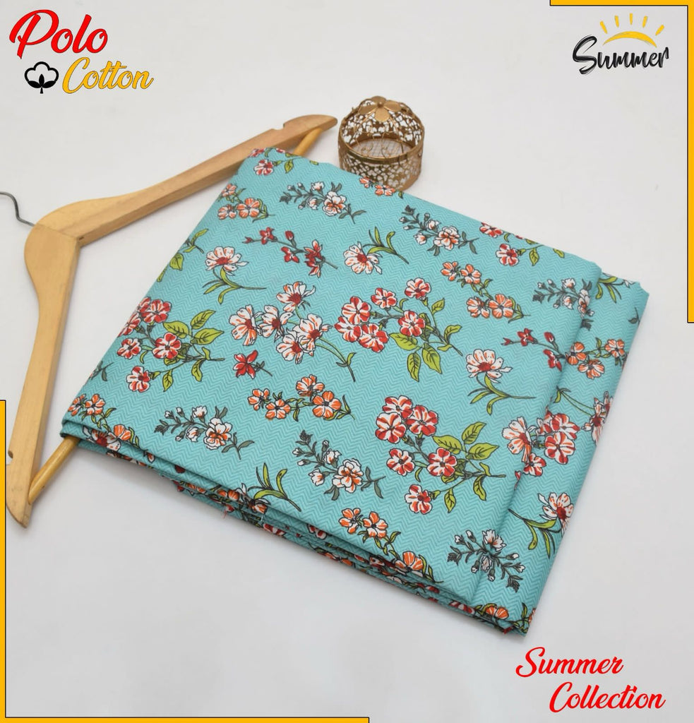 2 Piece – Cotton Digital Print Suit ( Design J-52)