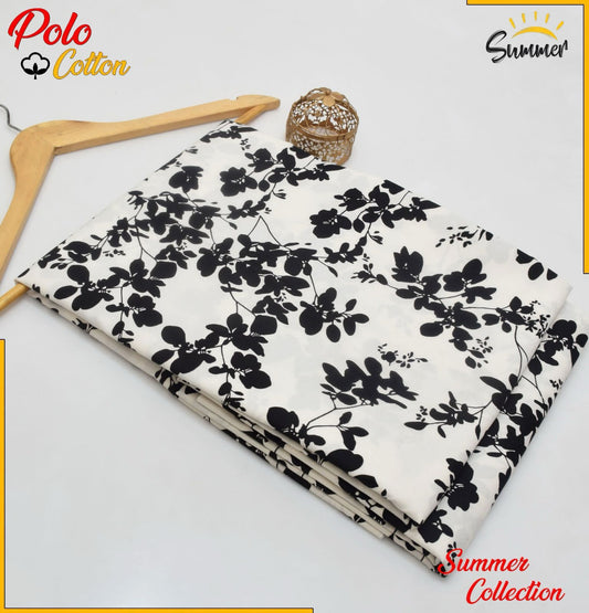 2 Piece – Cotton Digital Print Suit ( Design J-32)