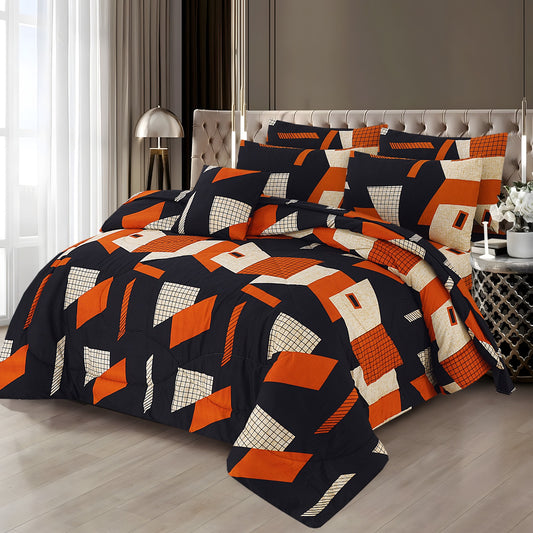 Premium Summer King Size Comforter Set - 7-Piece A20