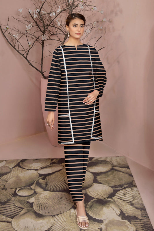 2 Piece – Cotton Digital Print Suit ( Design A-5)