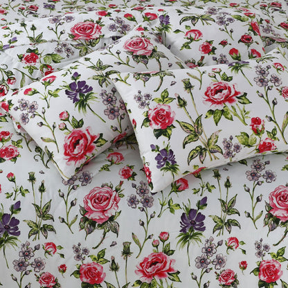 Premium Summer King Size Comforter Set - 7-Piece N23