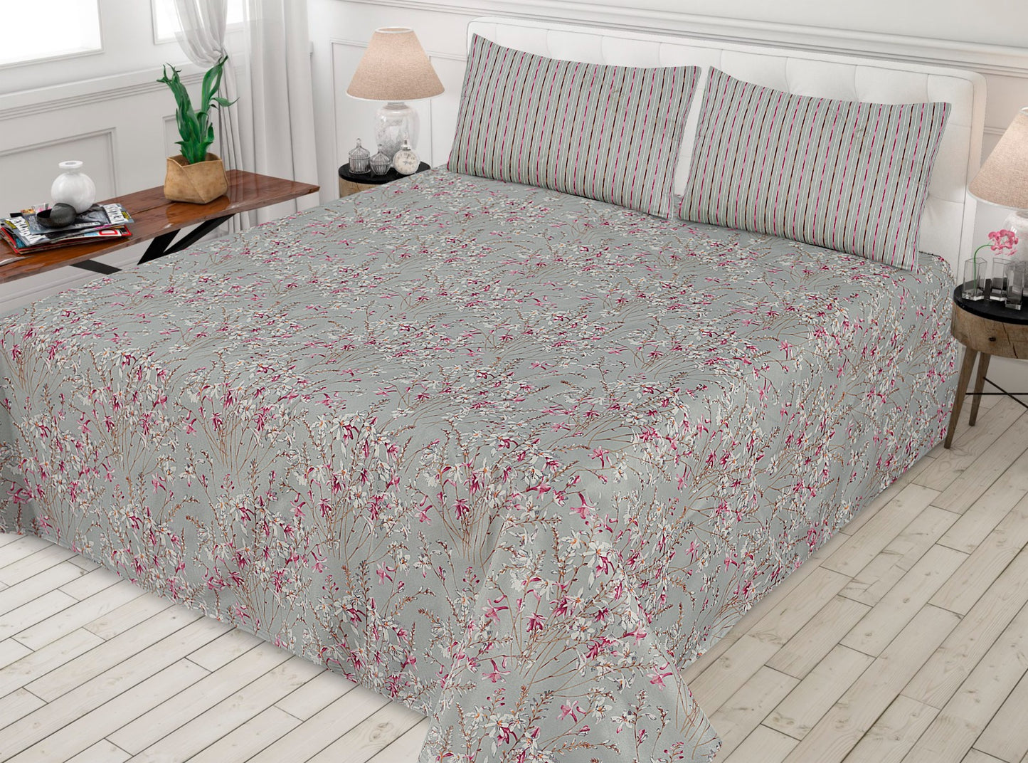 3 Pcs Bed sheet N-03