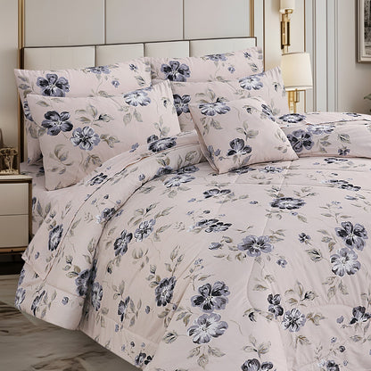 Premium Summer King Size Comforter Set - 7-Piece M4