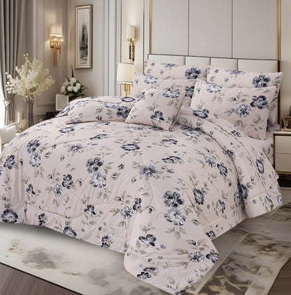 Premium Summer King Size Comforter Set - 7-Piece M4