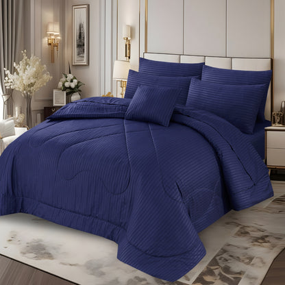 Premium Summer King Size Comforter Set - 7-Piece