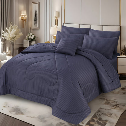 Premium Summer King Size Comforter Set - 7-Piece