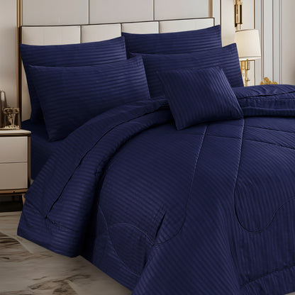 Premium Summer King Size Comforter Set - 7-Piece