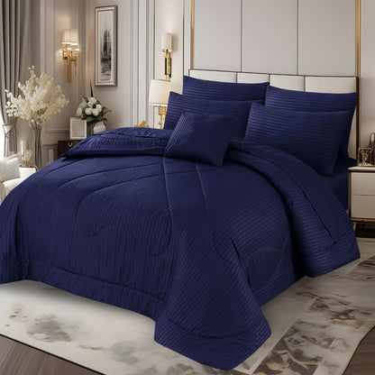 Premium Summer King Size Comforter Set - 7-Piece
